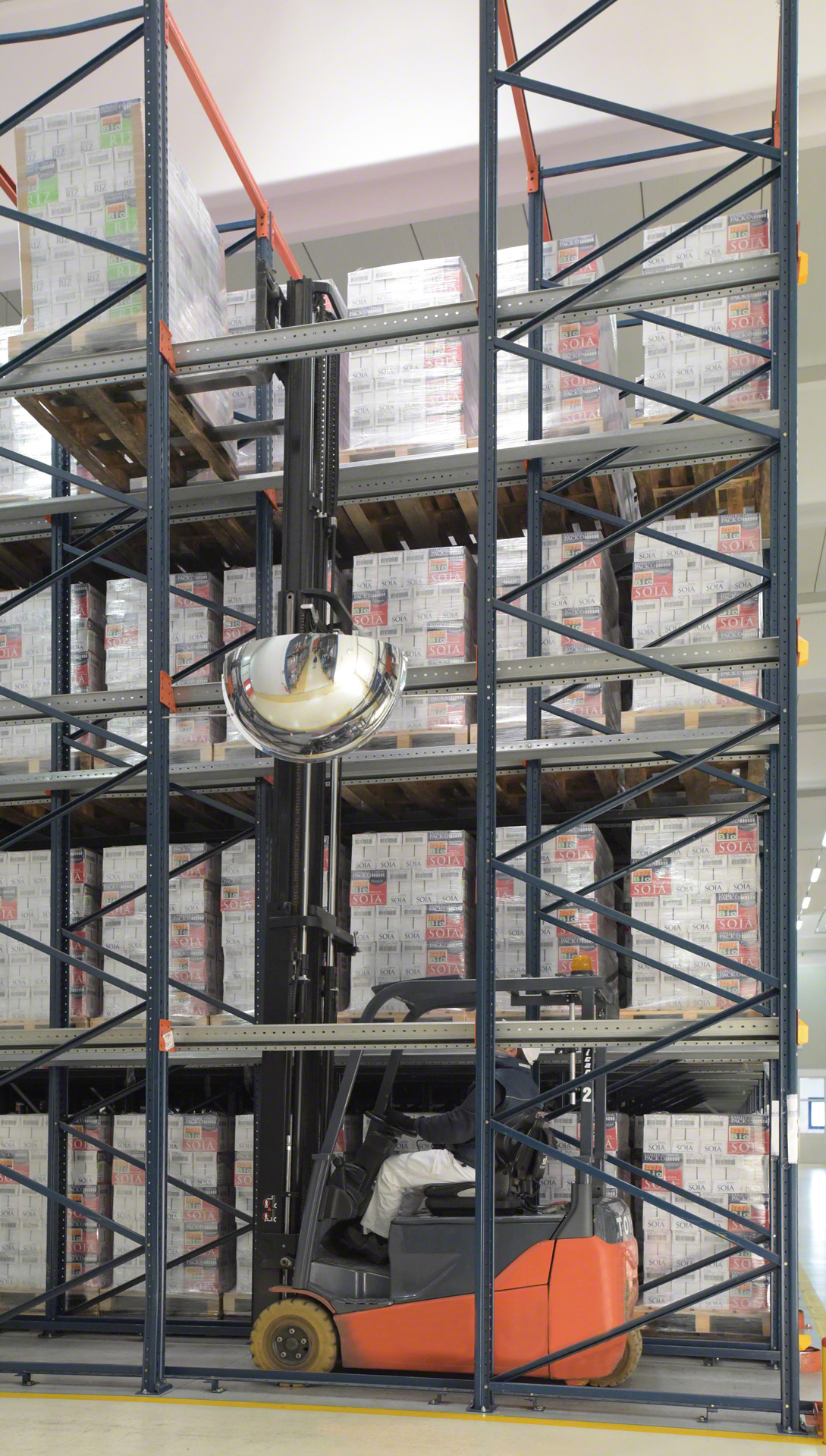 Racks à accumulation - Mecalux.fr