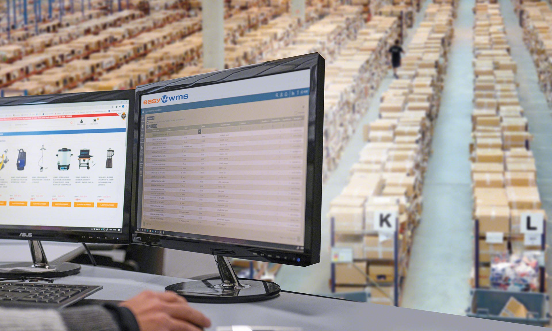 Un logiciel de préparation de commandes e-commerce améliore les performances de l'entrepôt