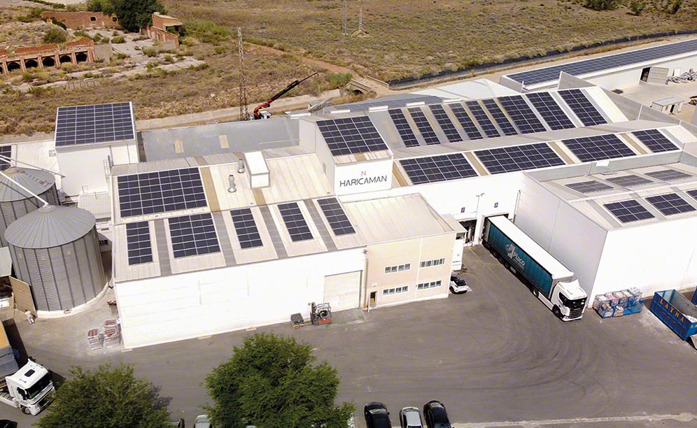 L'entrepôt de Haricaman à Tolède avec le système Pallet Shuttle de Mecalux